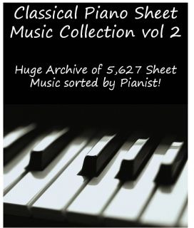 CLASSICAL PIANO SHEET MUSIC COLLECTION in DVD vol. 2 Strauss Salome 