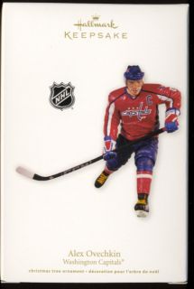 Alex Ovechkin Hockey Washington Capitols yr 2011 Hallmark Ornament 