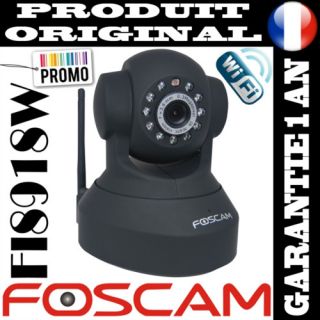 Promo Camera IP WiFi Motorisée Foscam FI8918W Support