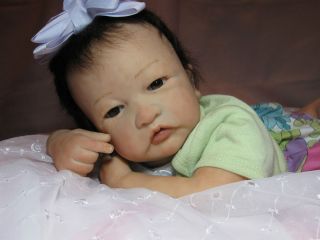 Reborn doll baby girl Alisha by Shelly Kneip