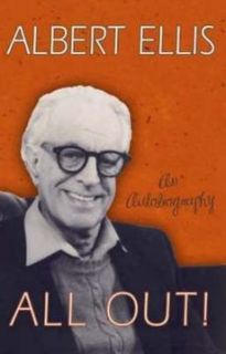 New All Out An Autobiography by Albert Ellis Hardcover Book 1591024528 