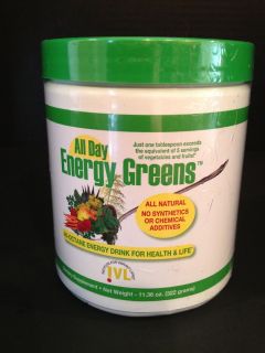 All Day Energy Greens Hi Octane Energy Drink Power IVL Powder Canister 