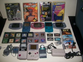 Nintendo Game Boys 18 Games Very Huge Lot of Access