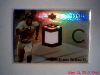 2007 Spectrum Alfonso Soriano Game Used Jersey Card Swatch