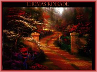 Book Thomas Kinkade Masterworks of Light Paintings
