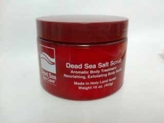 16 oz Dry Dead Salt Scrub by Dead Sea Spa Care