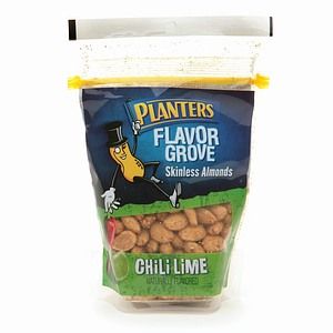 Planters Flavor Grove Skinless Almonds Chili Lime 6 Oz
