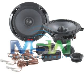 Alpine® SPR 50c 5 1 4 2 Way Type R Car Component Speakers System 5 