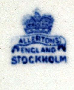 antique allerton s stockholm 10 1 4 vegetable bowl
