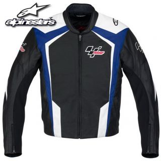 Alpinestars MotoGP 110 Leather Jacket Blue 54 Euro 44 US