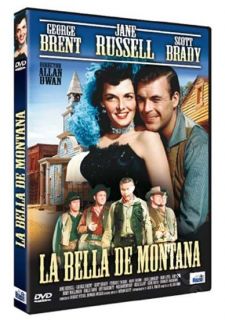 Montana Belle New PAL DVD Jane Russell Allan Dwan
