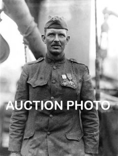 Alvin York 1 Photo Medal of Honor WWI Draft Card