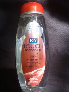 KY Touch Massage 2 in1 WARMING Body Massage Personal Lubricant 