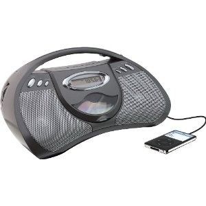 GPX Portable CD Player AC or Battery Power Am FM Radio Line in for  