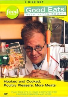Alton Brown Good Eats V3 Hooked Cooked Poultry Pleasers and More Meats 