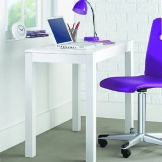 Altra Parsons modern style Home office Student White Desk Table Study 