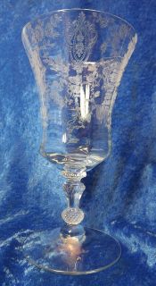Cambridge Glass Rose Point 3500 Crystal Juice Goblet 5 Oz VTG Stemware 