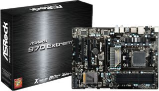 AMD FX 4100 Quad Core x4 CPU ASRock 970 EXTREEME3 Motherboard Bundle 