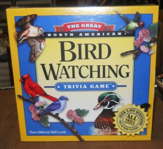   NORTH AMERICAN BIRD WATCHING TRIVIA GAME 3 Different Skill Levels MIB
