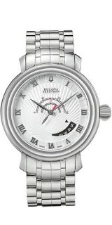 New Mens Bulova Accutron 63B023 Amerigo Swiss Made Automatic Watch 