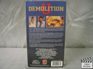 Demolition U VHS Corey Haim Ami Dolenz Robert Forster
