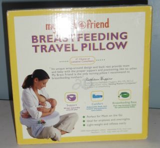 Mybrestfriend Breastfeeding Travel Pillow New in Box