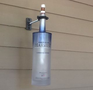 American Harvest Vodka Bottle Outdoor Tiki Torch