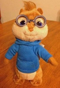 Alvin and the Chipmunks The Squeakquel 3 Stuffed Animal toys 2009