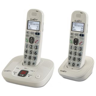 Clarity D714C Amplified Cordless Phone w/ Answering Machine 