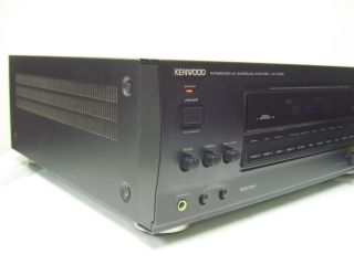 Kenwood Ka V7500 Integrated AV Surround Amplifier Works