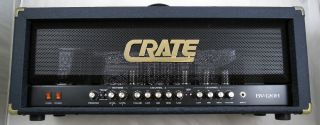 Crate USA BV 120H 120 Watt All Tube Blue Voodoo Guitar Amplifier Head 