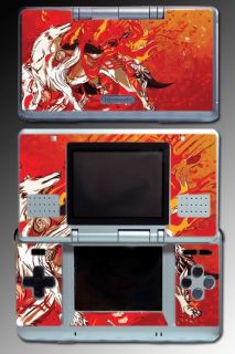 Okami Wolf Amaterasu Brush Game Skin 3 for Nintendo DS