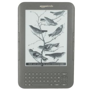  Kindle Keyboard 4GB Wi Fi 3G Unlocked 6in Graphite eReader Book 