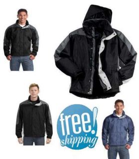 New Mens Anacortes Nylon Waterproof Winter Jacket Coat 3XL 4XL Color 