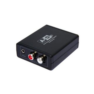 Audio to Digital Converter Analog to Coaxial Optical Toslink Digital 