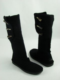 Bearpaw Anastasia Winter Boot Black Womens size 8 M New $89