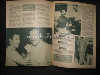 romeo anaya photocover mexican boxing magazine 1970