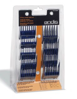 Brand New Andis Trimmer 9 Piece Small Comb Set 12860