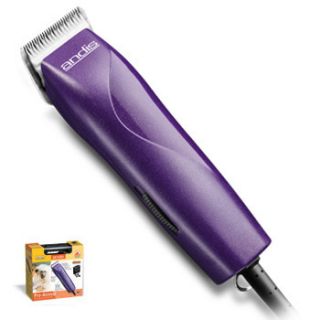 Andis Pro Animal Grooming Clipper MBG 2 # 21420 7pc Kit Purple #10 