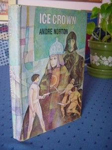   DJ Sci Fi 1970 Ice Crown Andre Norton Science Fiction Book Vtg