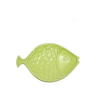 andrea sadek fish plate green