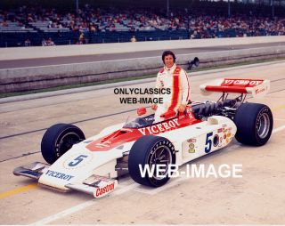 1974 Mario Andretti 5 Viceroy Eagle Offy Indy 500 Photo