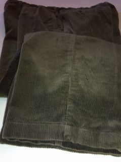 Polo Ralph Lauren Andrew Pants 36x30 Brown Corduroy Cords Trousers 