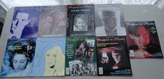 Twin Peaks David Lynch Wrapped In Plastic Lot of 7 Magazines 14, 17 19 