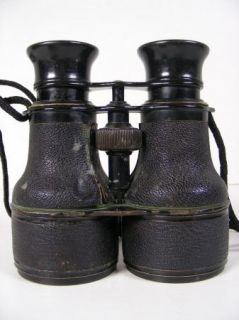 Vintage Andrew J Lloyd Co Boston Terraquascope Binoculars Good 