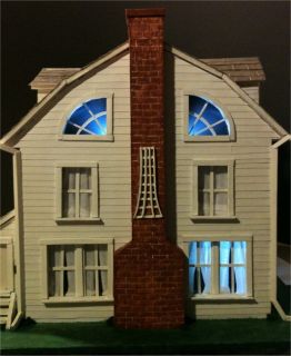 Amityville Horror House Scale Miniature Hand Crafted not sideshow 
