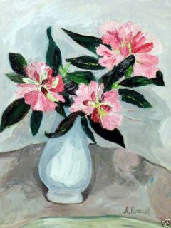 Andrey Yumashev Born 1902 Second Russian Avantgarde Flowers in Jug 