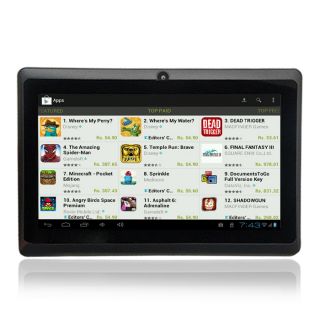 Latest Android 4 0 Capacitive 7 A13 Multi Touch Screen Tablet PC WiFi 