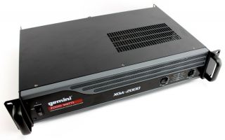 RB Gemini XGA 2000 2000W Power Amplifier DJ Stereo Amp