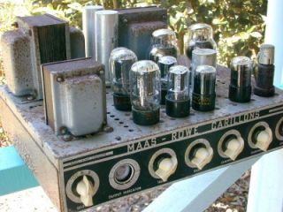 Mass Rowe Carillons 60Watt Valve Amp Suitable for Guitar or HiFi Needs 